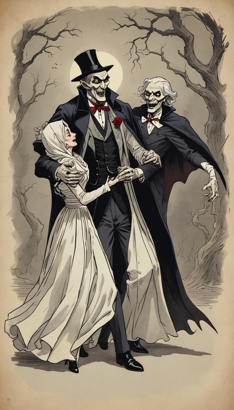 Dracula and Mummy Dance the Twist