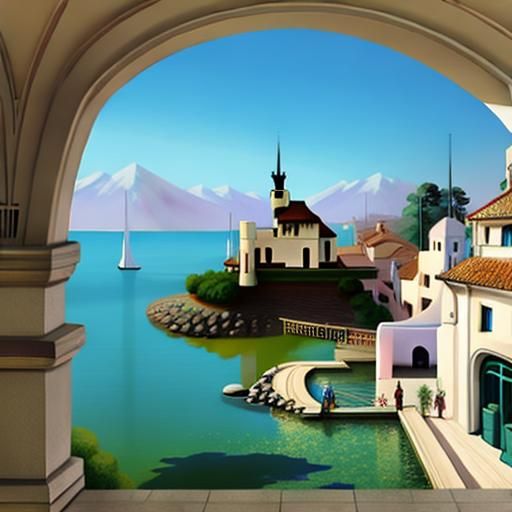 Elegant Art Nouveau Style Design