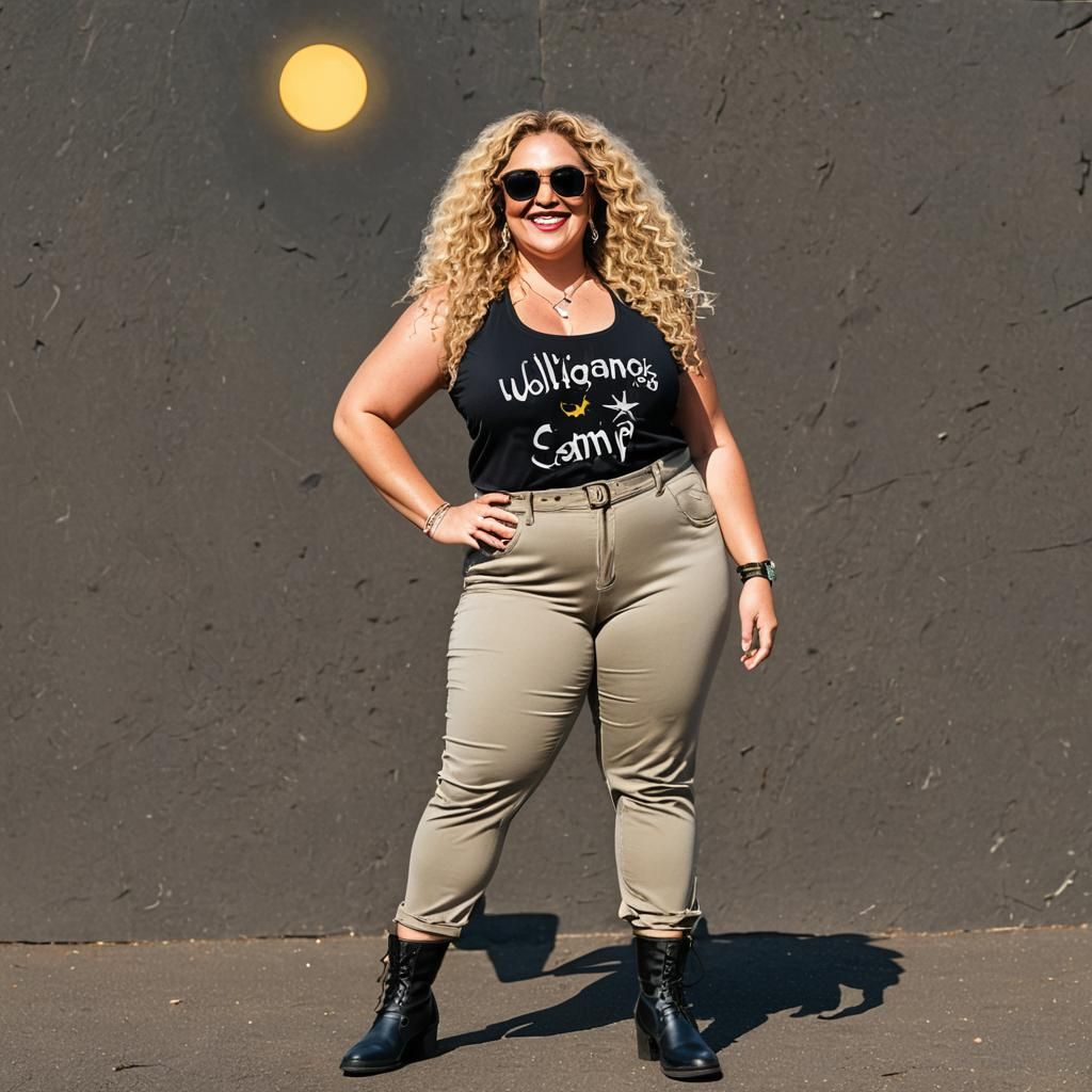 Curvy Sisters Enjoying Solar Eclipse at Star Camp