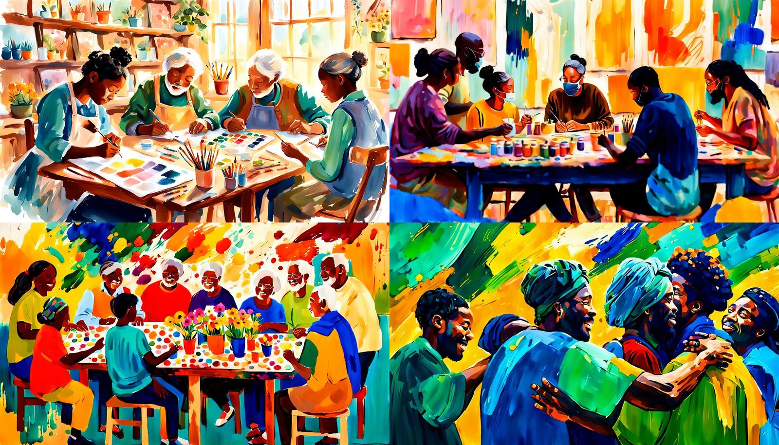 Community Artists Supporting Mental Health: A Caring Group