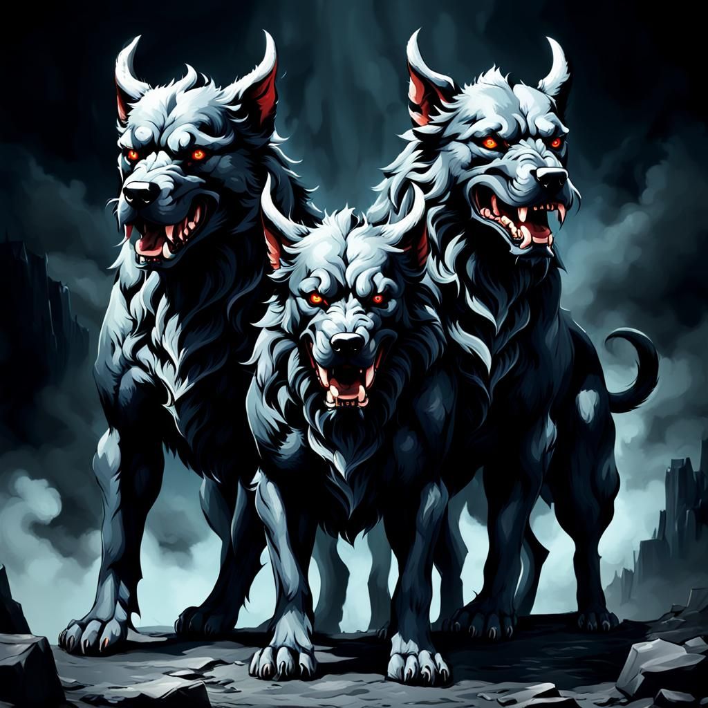 Cerberus: Three-Headed Guardian of the Underworld