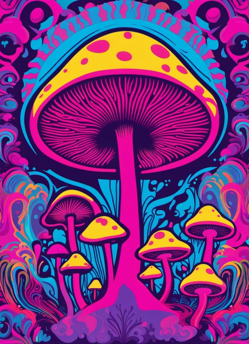 60s psychedelic poster
