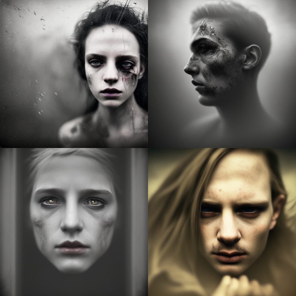 Epic Cinematic Portrait in Maximalist Style