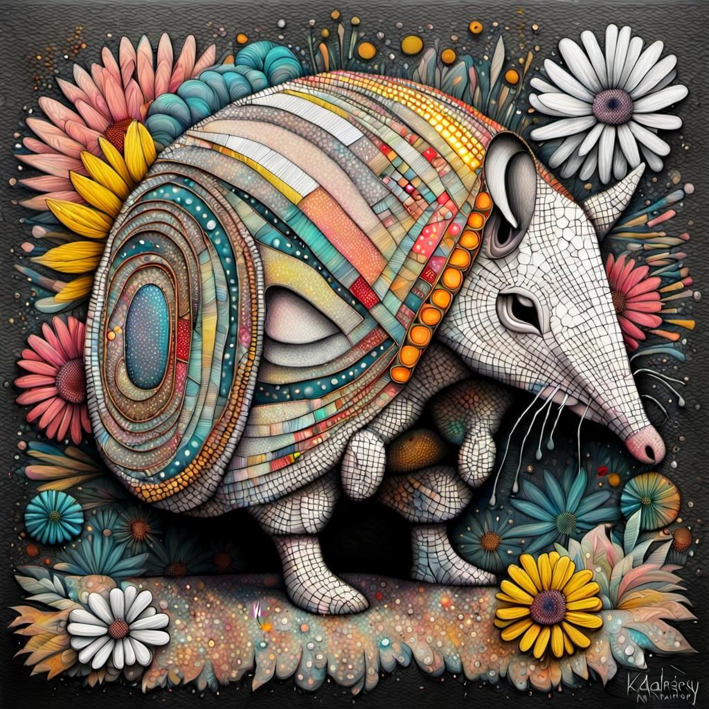 Patchwork armadillo
