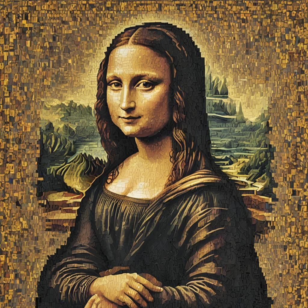16-bit Mona Lisa