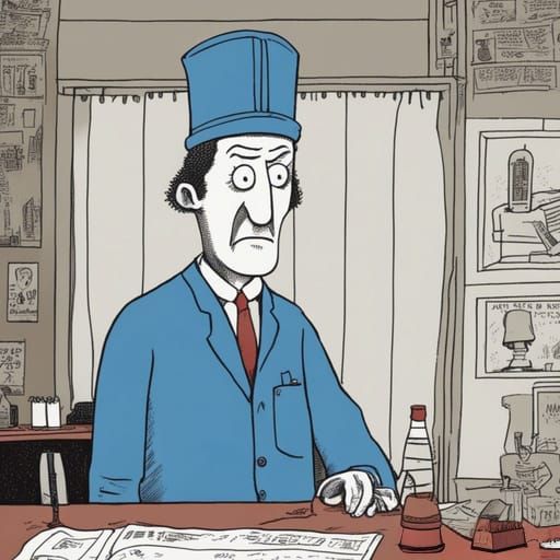 Impressionist Challenge: Terrible impression of Tommy Cooper...