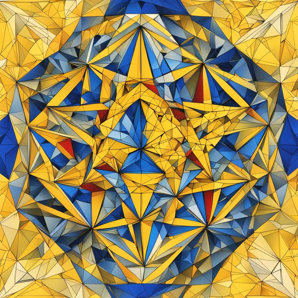 Stellated Octahedron of Interstellar Stars and Fractals