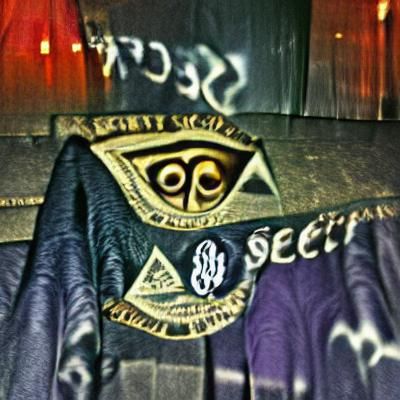 AI Generated Image of a Secret Society
