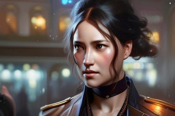 Artistic portrait