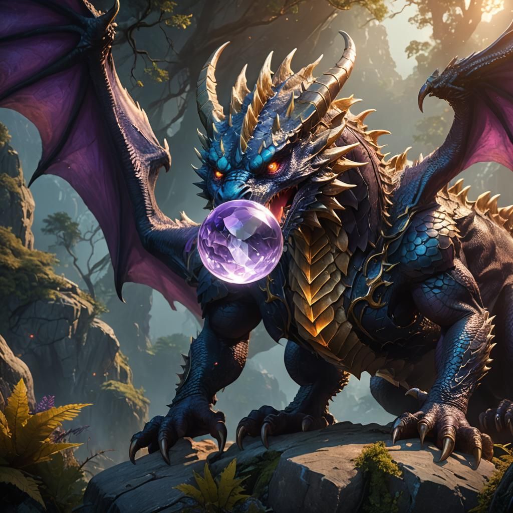 Dragon's Gaze: Fantasy Art of Power and Mysticism