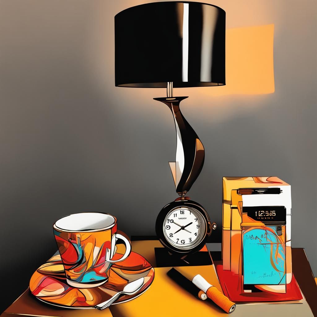 stuff on my side table