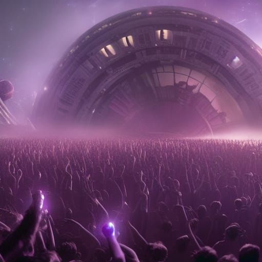 Alien Teens Rave on Another Planet