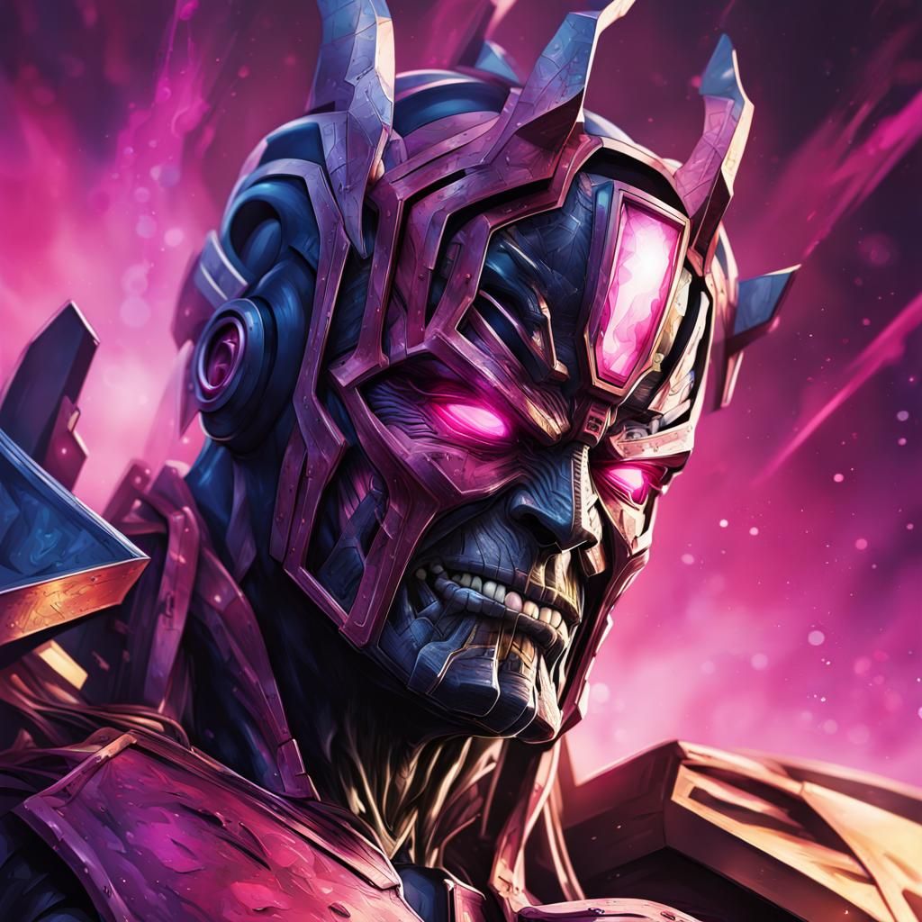 Hyperrealistic Venomized Galactus Concept Art