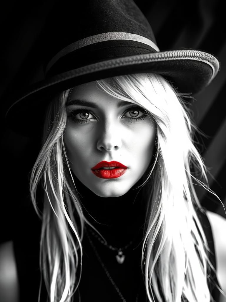 From the series "Women in Hats"