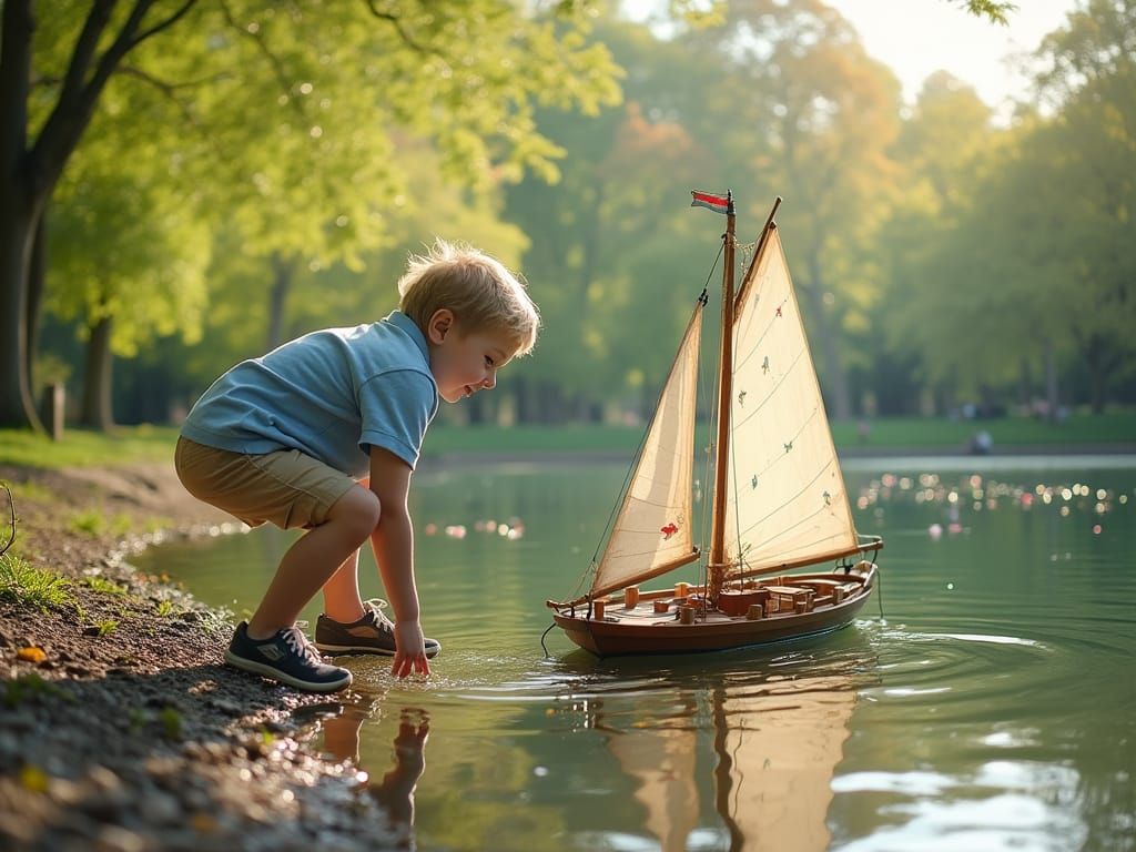 Serene Spring Morning in Central Park