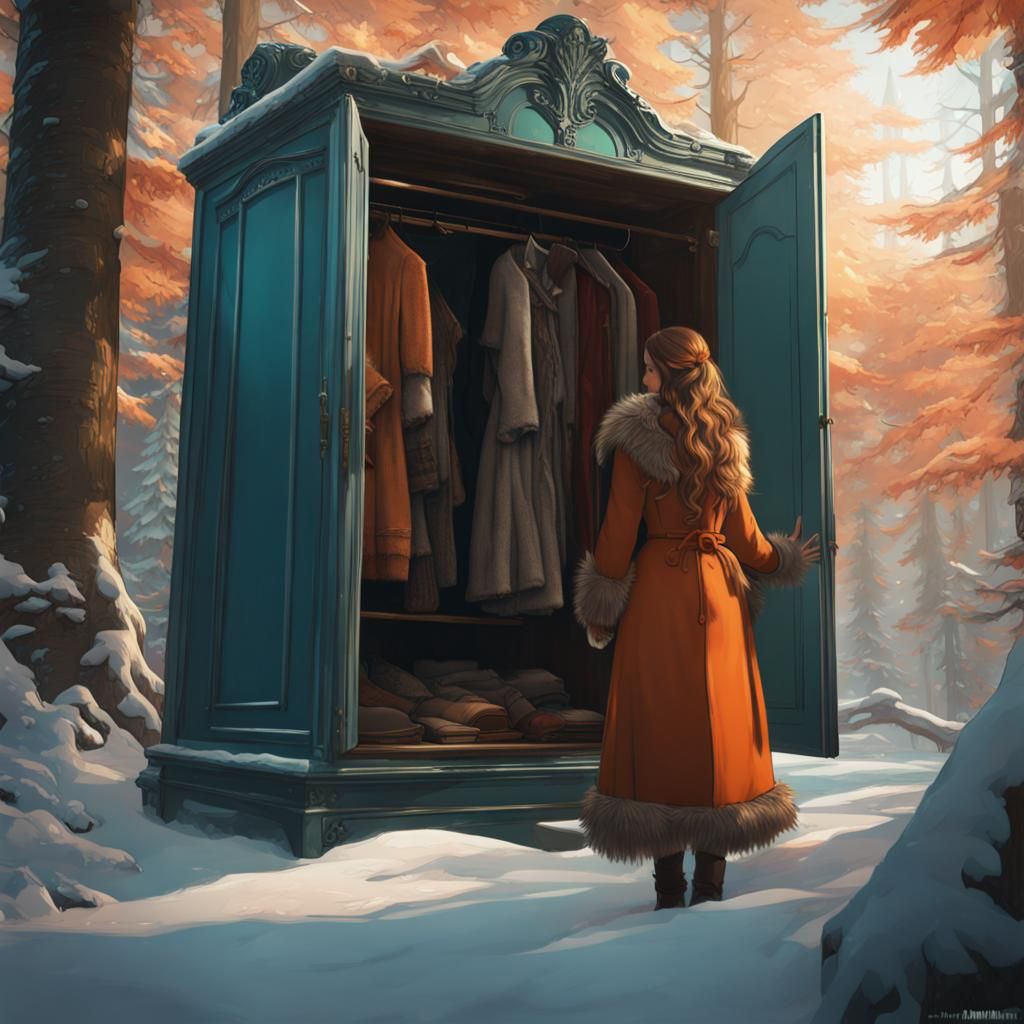 Lucy Enters Narnia: Winter Forest Concept Art