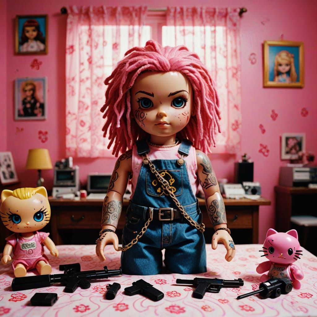 Gang Leader in Pastel Paradise