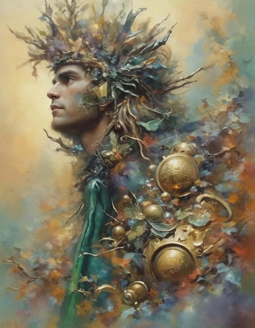 AI Generated Image of an Elf