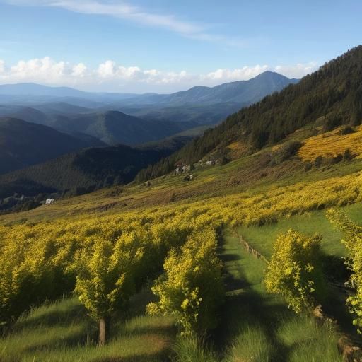 AI Generated Image of the Number Two