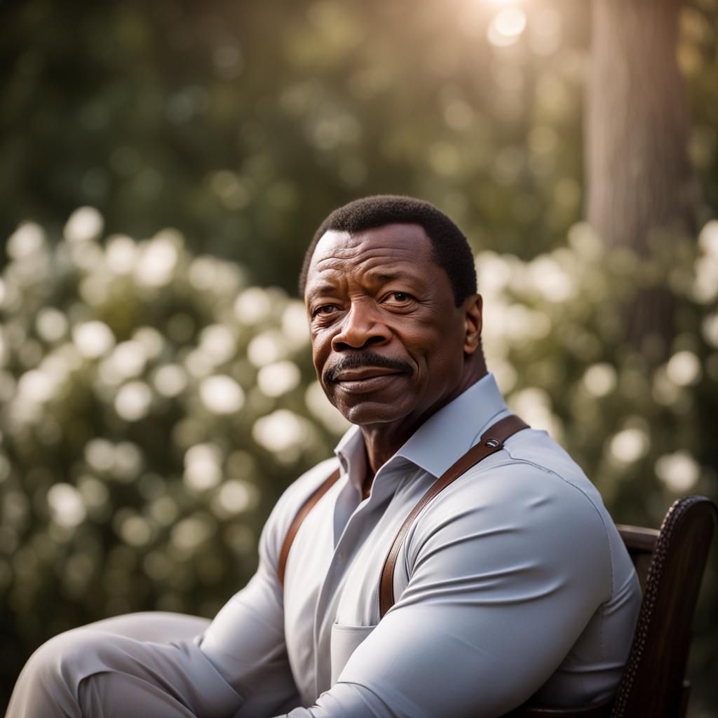 Carl Weathers Ascends: A Heavenly Portrait