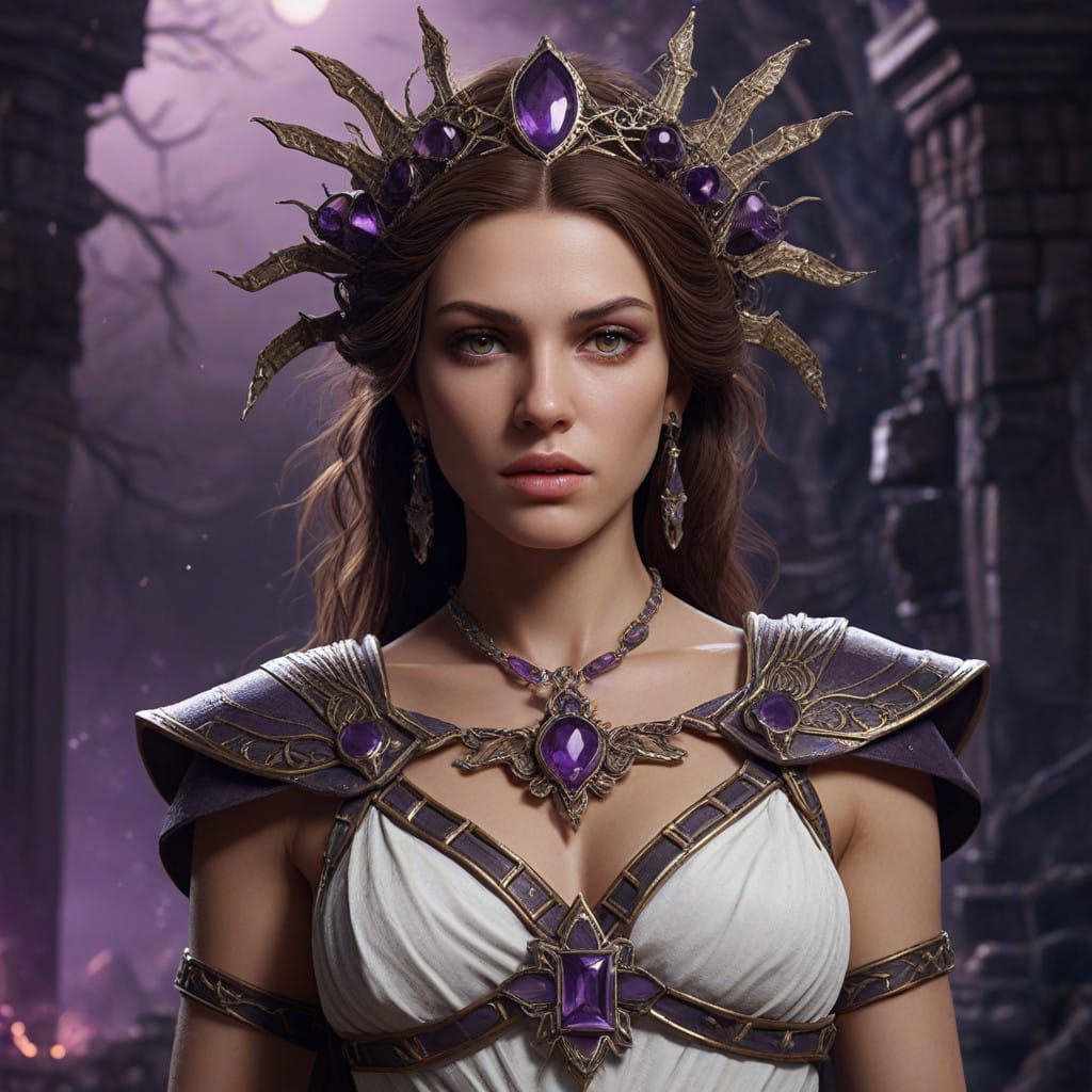 Greek Goddess of Necromancy and Vampire Elemental