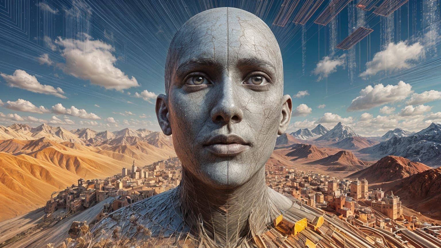 Surreal 3D Digital Art with Saturday Vibes