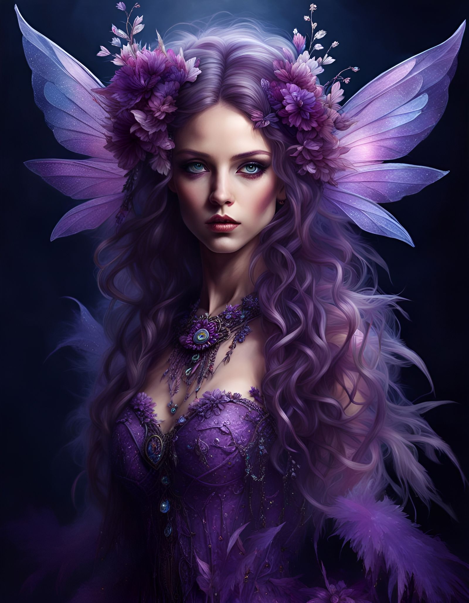 Crystal Purple Fairy