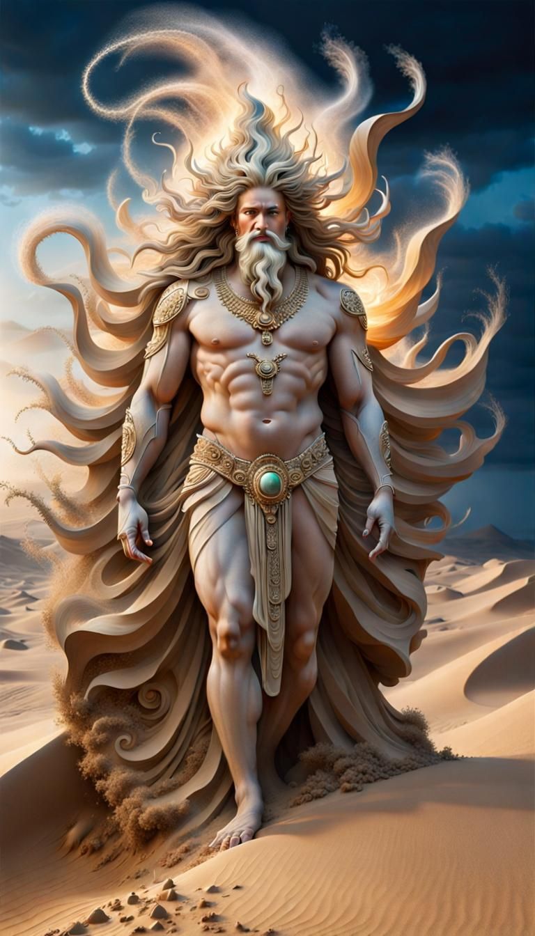 Sand God, the god of time