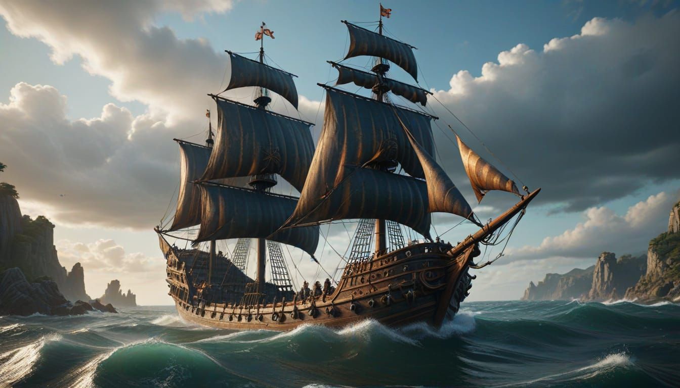 Medieval Fantasy Seafarer