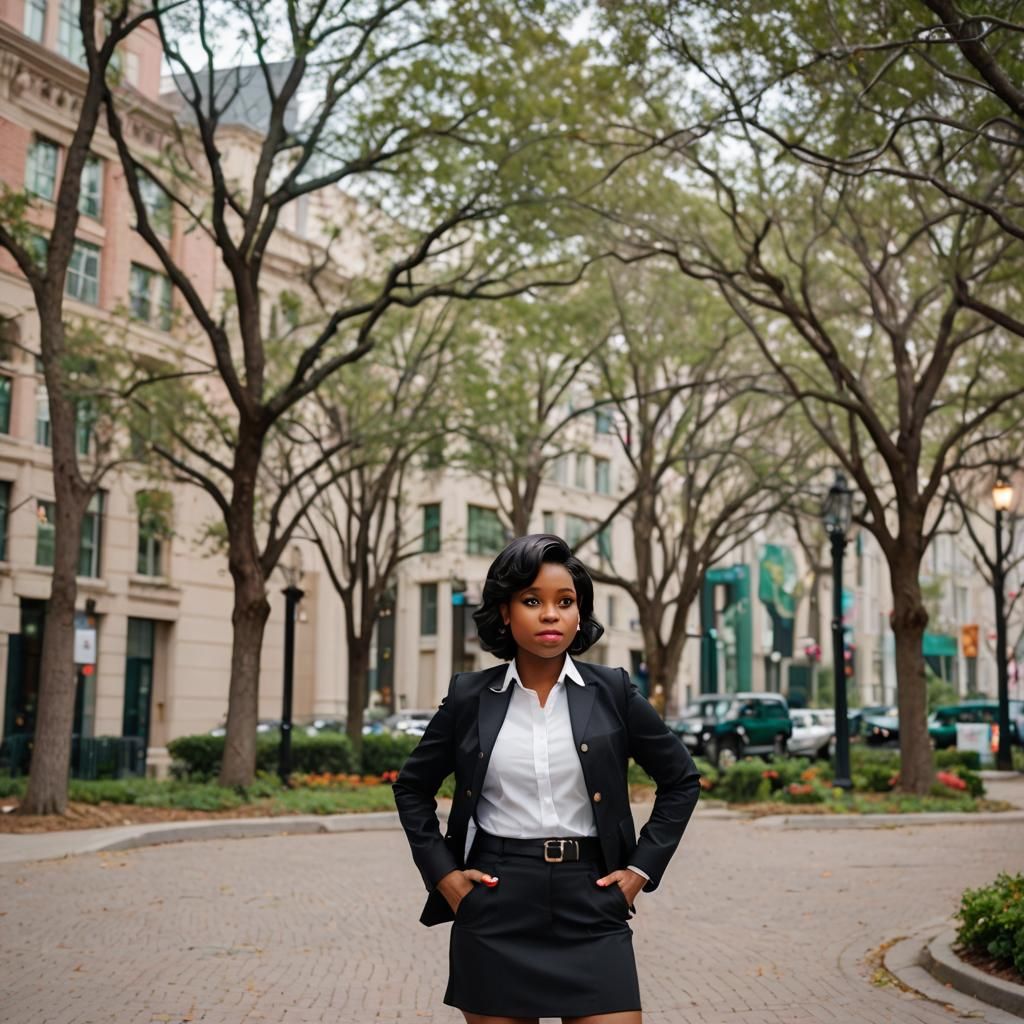Vanellope as Businesswoman: Professional Portrait