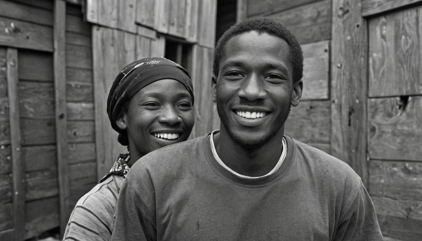 Gritty 90s Photo of Friends in Freedom Tunnel
