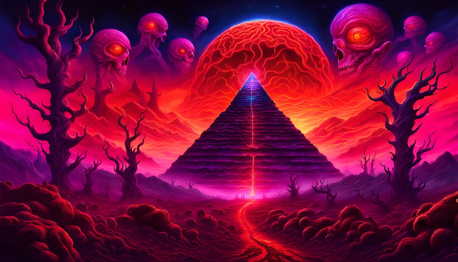 Demonic Soul Descends into Fiery Hellscape