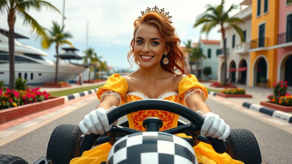 Princess Daisy is Real Ready to Race