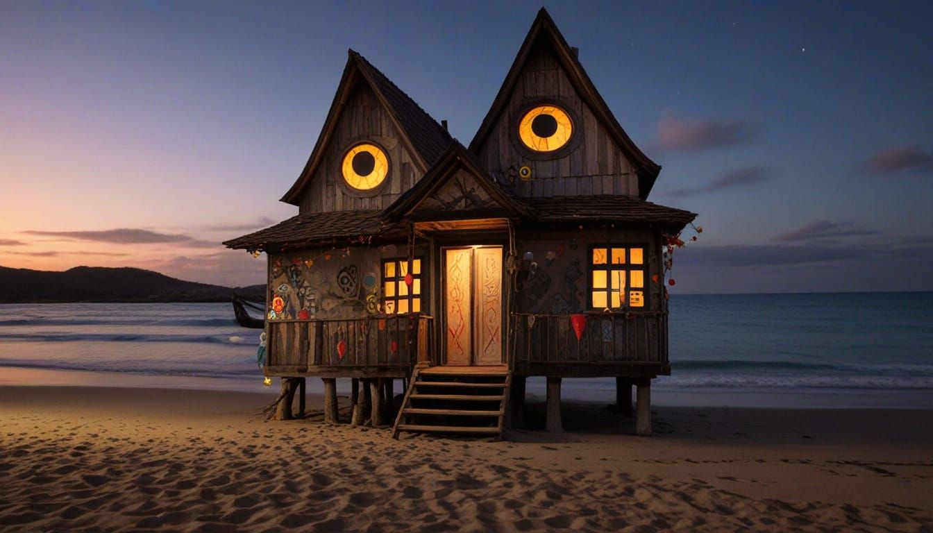 Tommy Danger and Ms Zing  are anthropomorphic houses with eyes and mouth liquified beautiful cute amazing incredible fan...