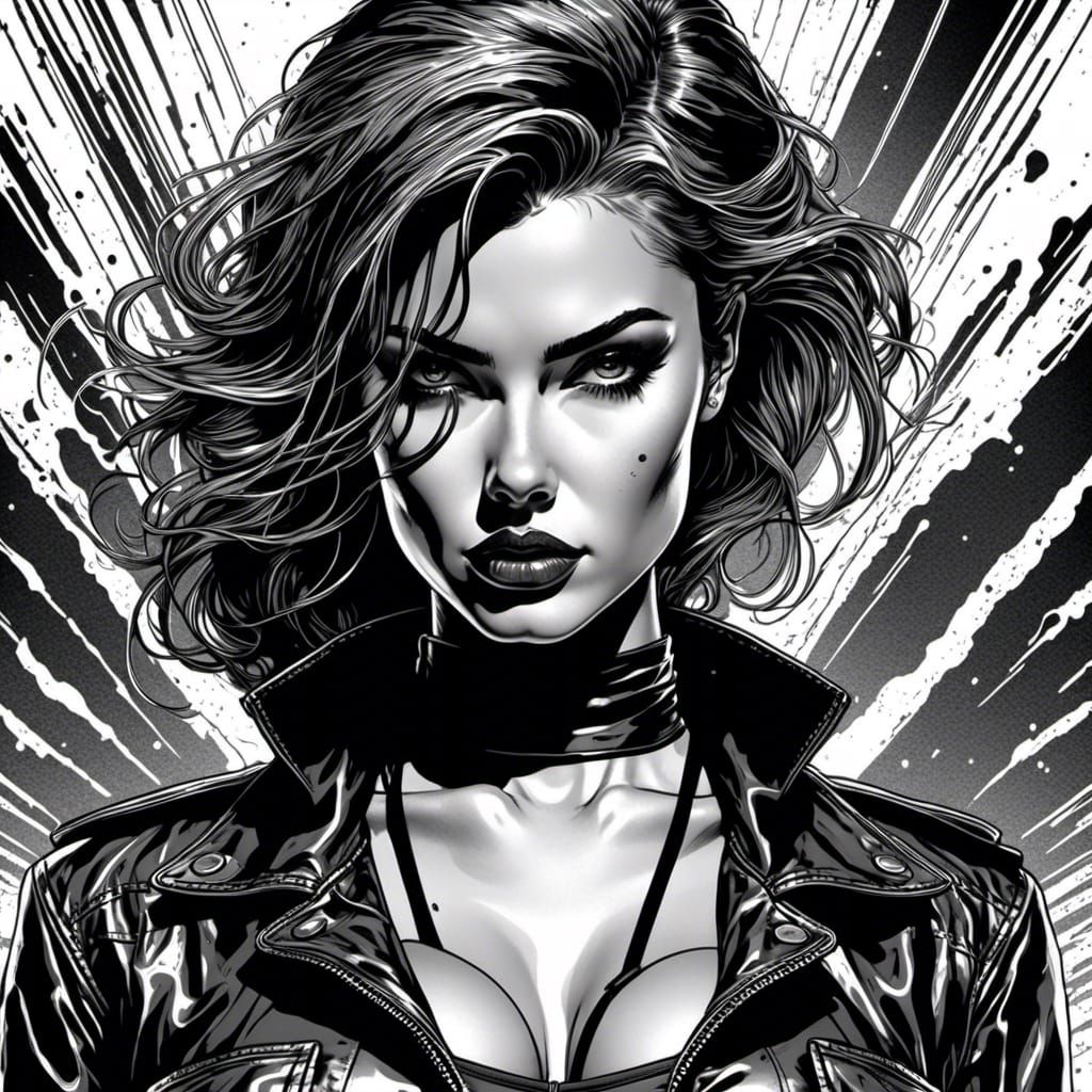 Hazel-Haired Nurse in Post-Apocalyptic Gothic Noir