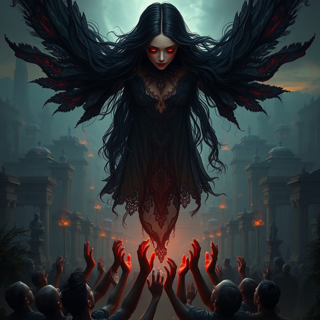 Regal Goddess of the Necropolis