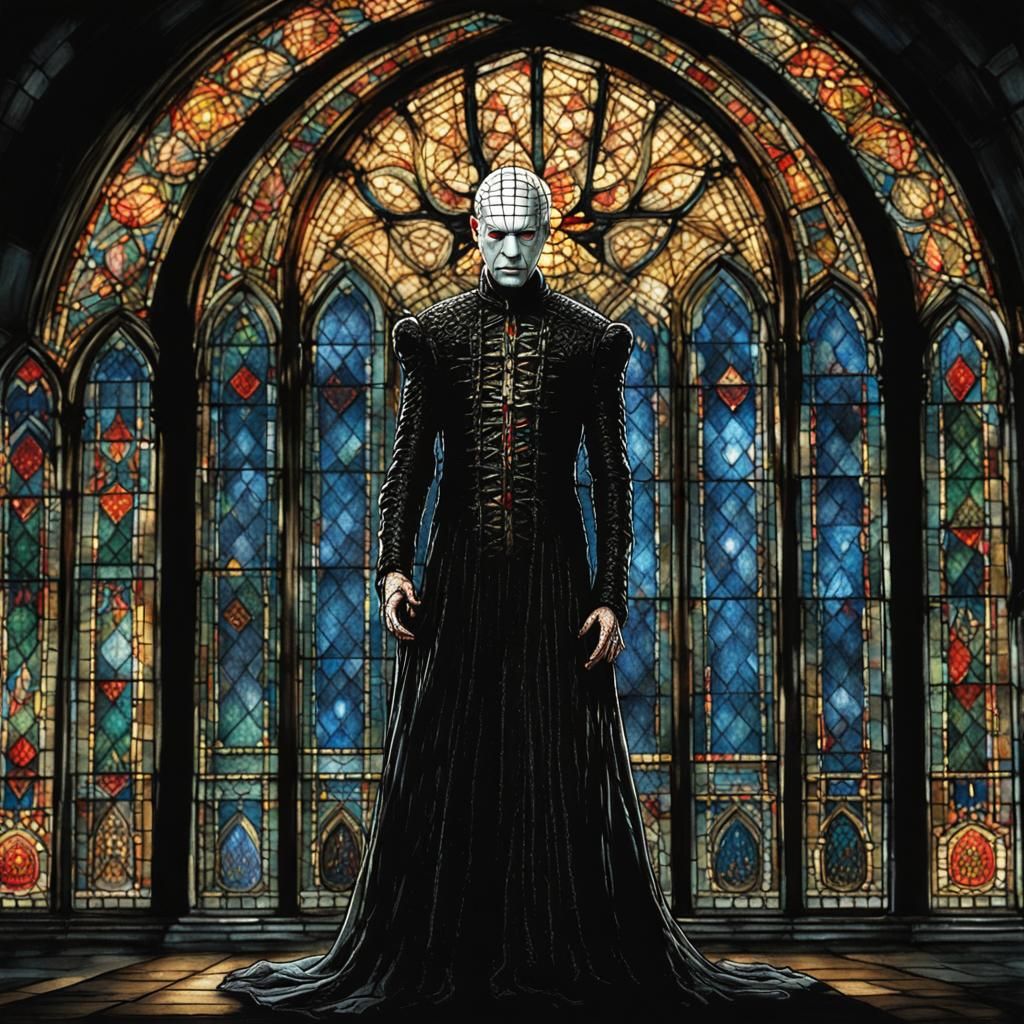 Hellraiser: Pinhead's Bride in a Cinematic Wedding Scene