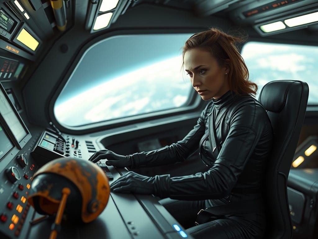 Astronaut Fights to Revive Stranded Spaceship