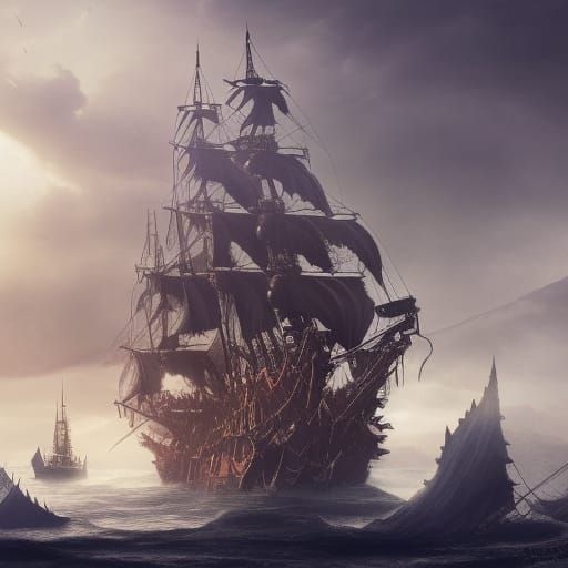 Monster Arena on a Pirate Ship