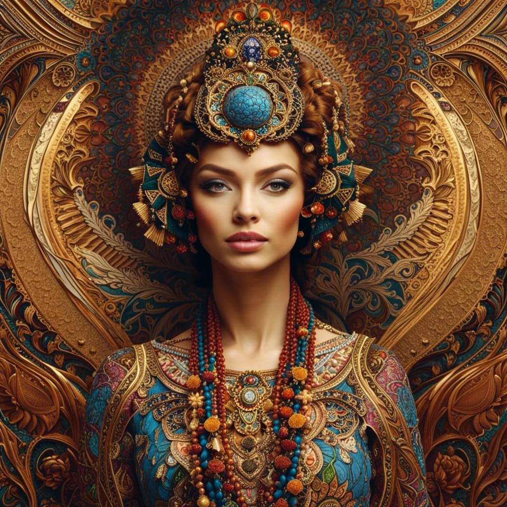 Portrait of the World's Most Gorgeous Woman