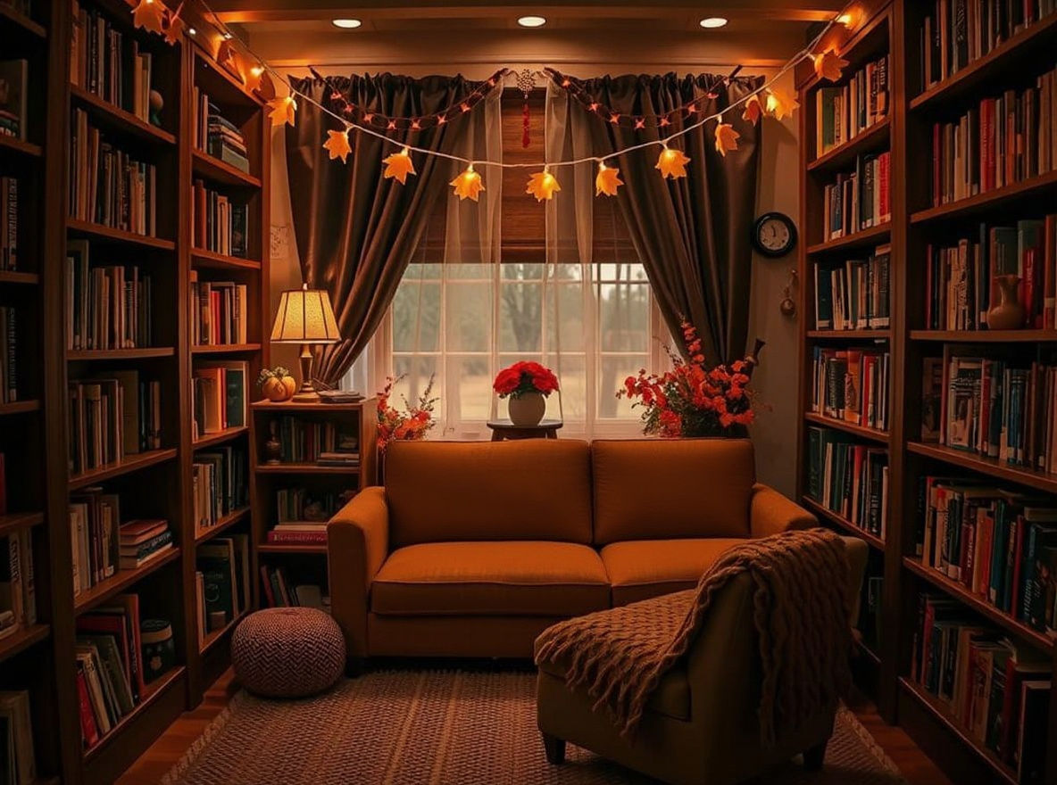 Cozy Autumn Reading Nook, Beatrix Potter Style