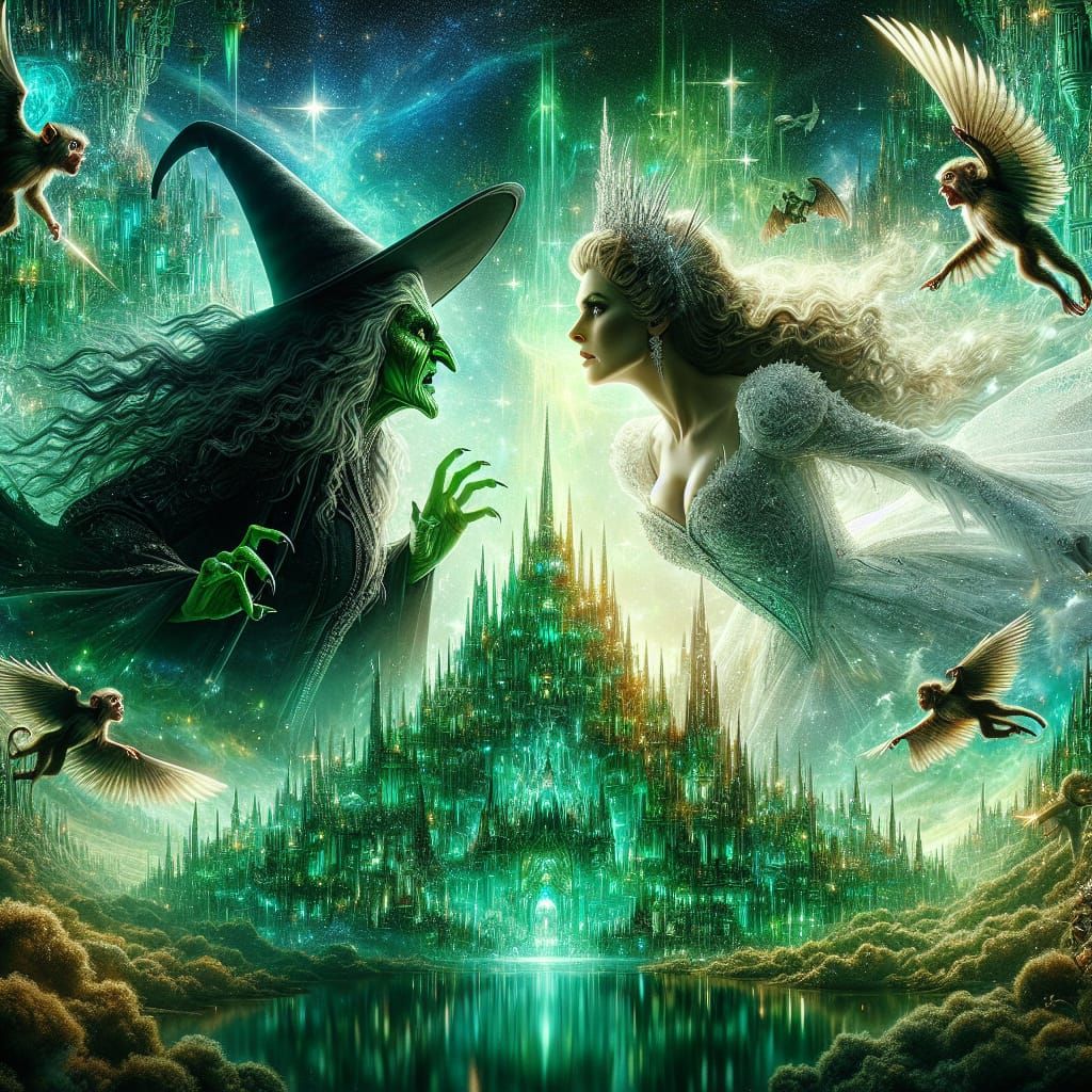 The Wicked Witch of the West And the Good Witch of the East , Wizard Of Oz