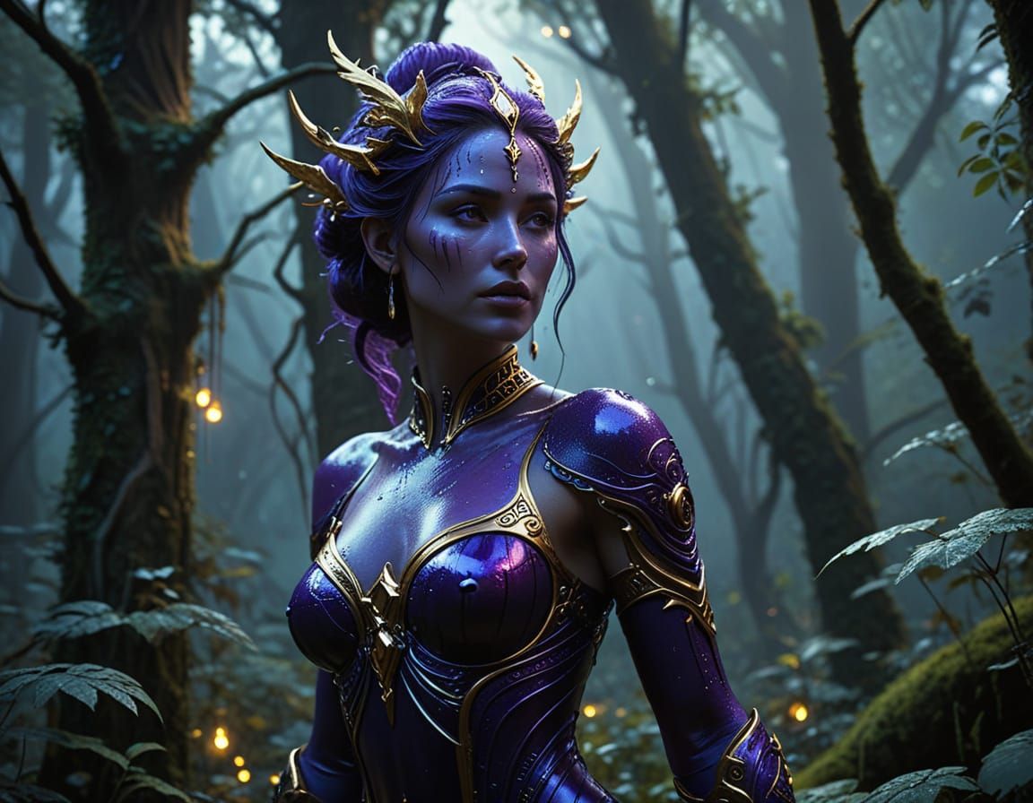 25 year old slime woman