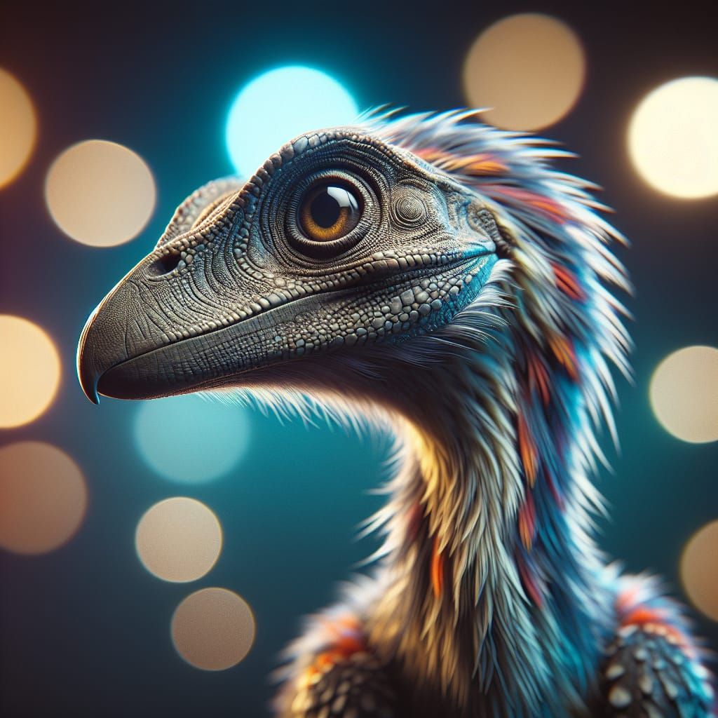 Archaeopteryx Profile Picture: Professional Studio Portrait