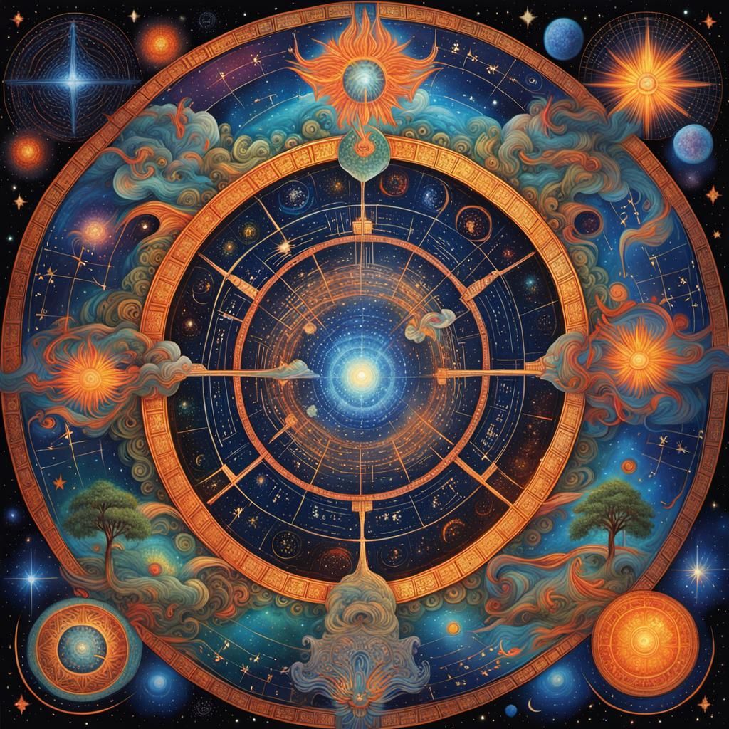 Celestial Calligraphy: Lightsabers in a Cosmic Tapestry