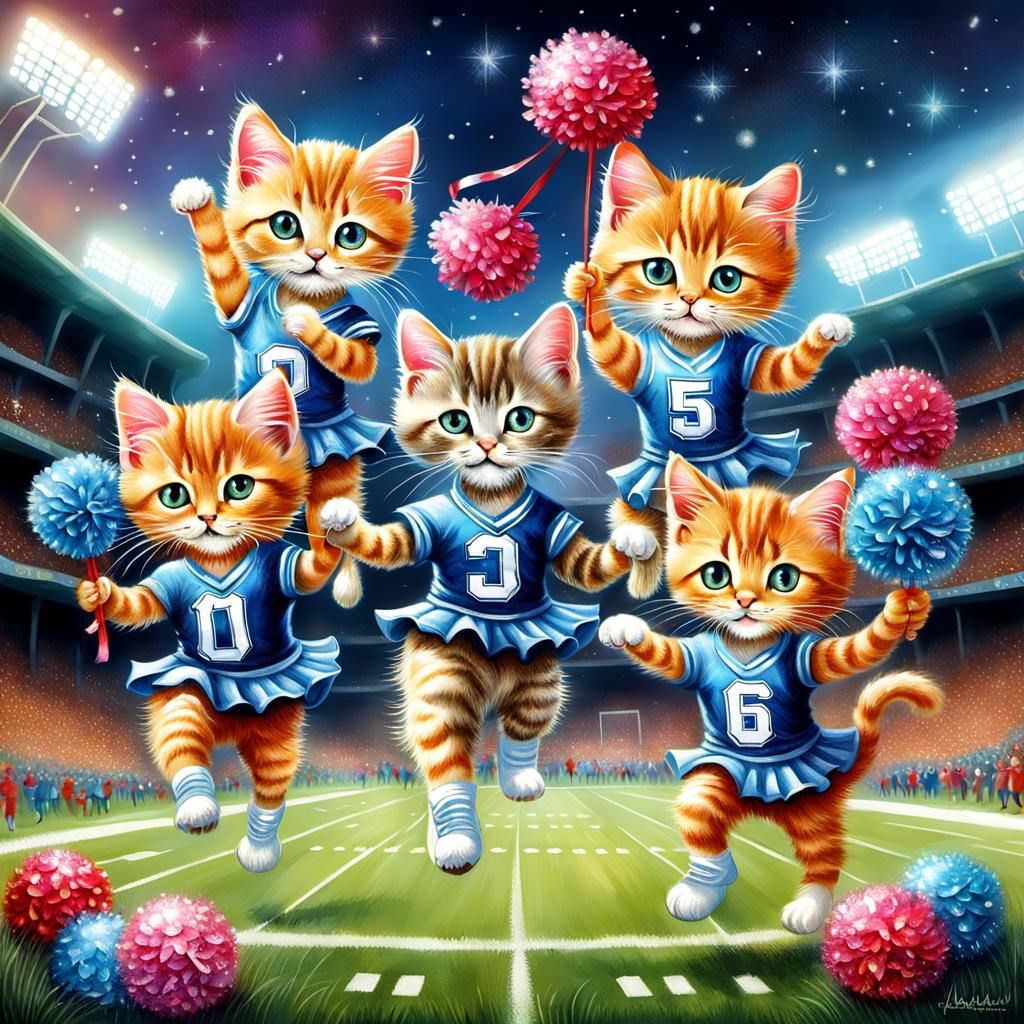 Cheerleader Cats