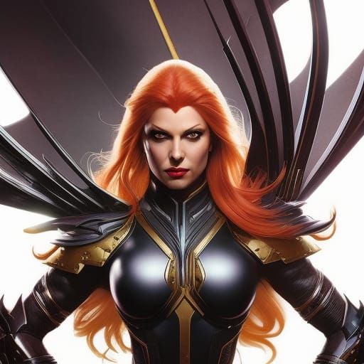 Goblin Queen Portrait in Hyperdetailed Digital Art