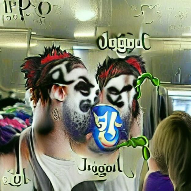 Juggalo Image Generated by AI