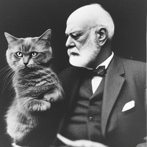 Freud Analyzes a Hysterical Cat