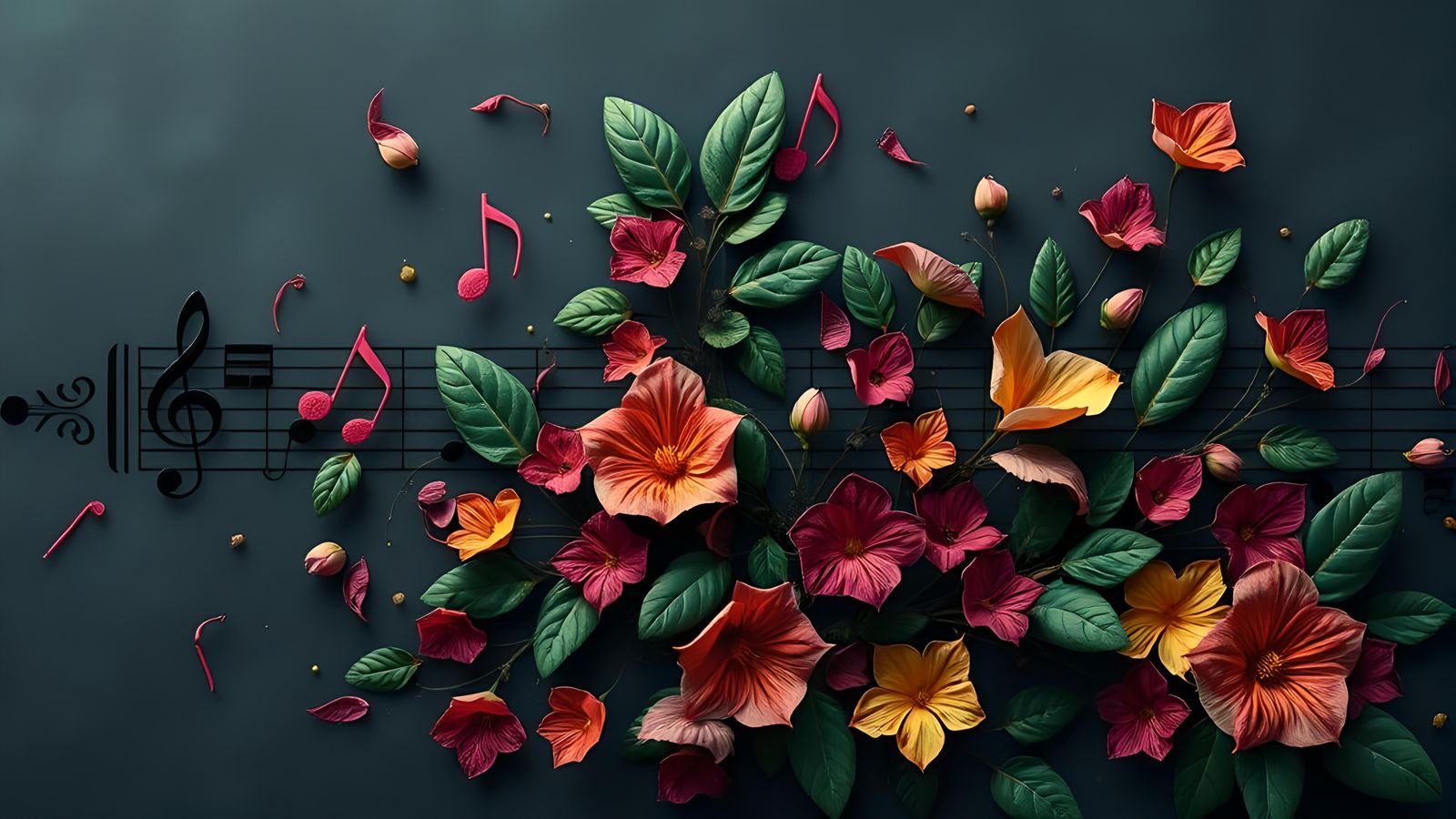 Musical Nature: Organic Composition in Deep Color